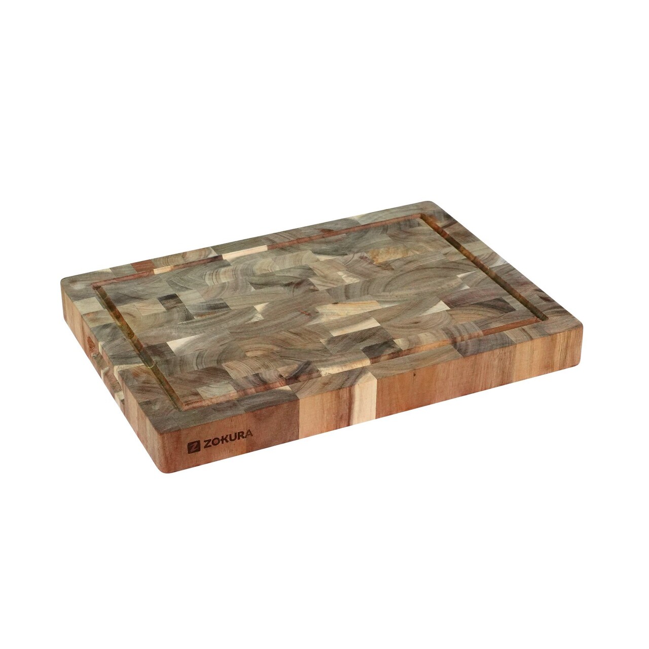 Tocator acacia, 35 x 25 cm, grosime 3,5 cm - Zokura - imagine 7